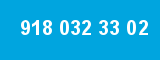 918 032 33 02 918 032 33 02